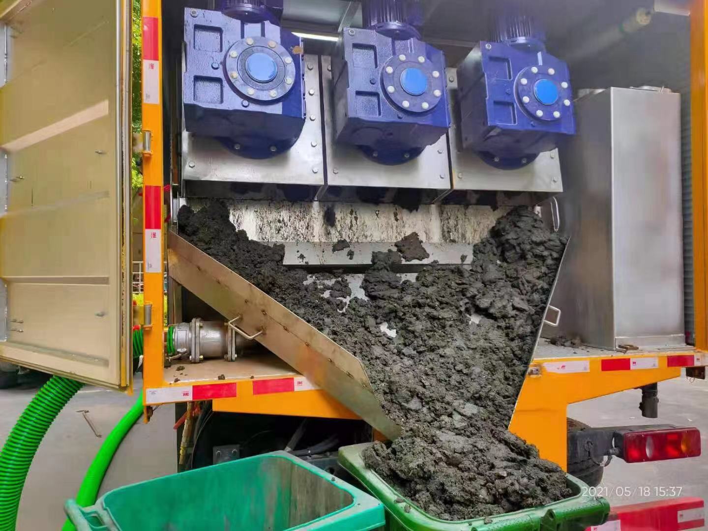 青山化粪池清掏城市维护站-泥浆净化干湿分离处理